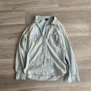 J. Crew denim shirt - size s